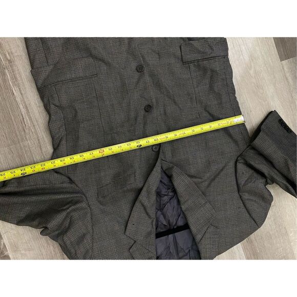 Joseph Abboud Nordstrom Brown Blue Tweed Sports Jacket, Blazer, Sz 41R, MP $300 - Picture 6 of 9